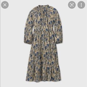 A NEW DAY | PRINTED LONG SLEEVE TIERED DRESS Sz XS